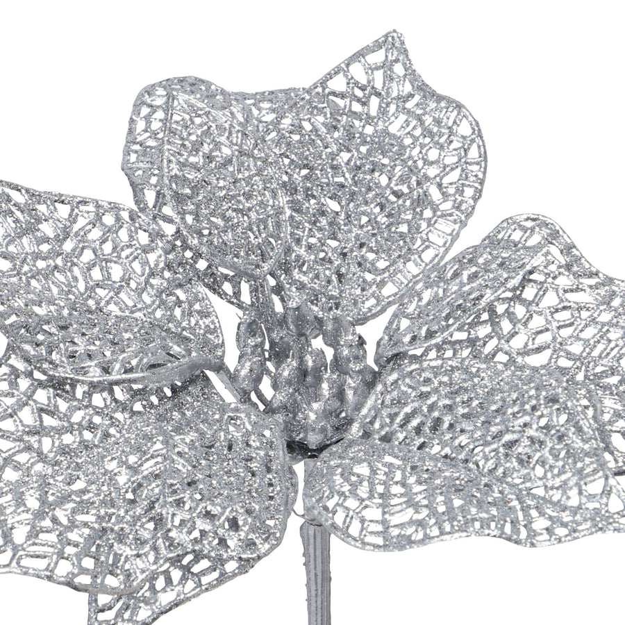 アートプランツ ポインセチア シルバー