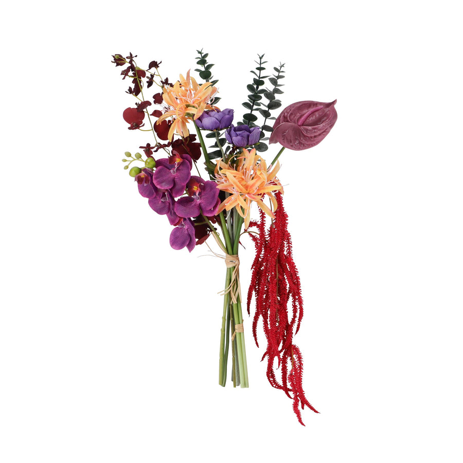 ブーケ ダイヤモンドリリー ミックス イエロー×パープル