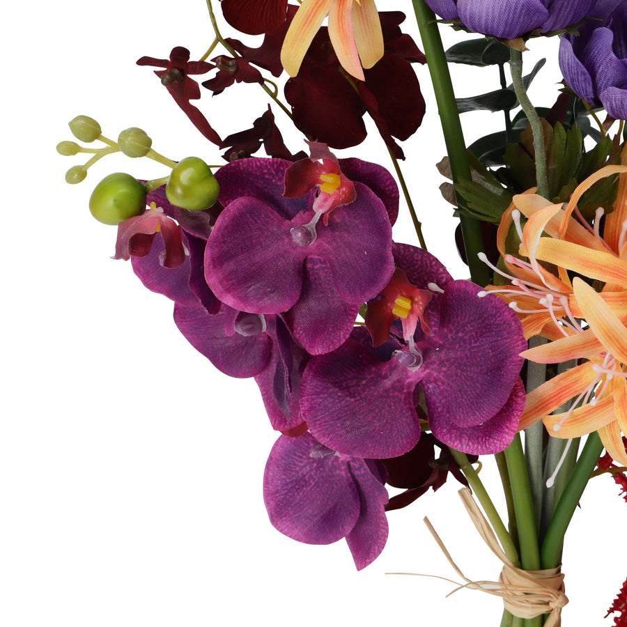 ブーケ ダイヤモンドリリー ミックス イエロー×パープル