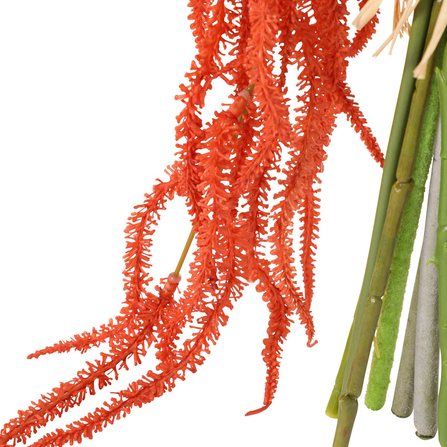 ブーケ ガーベラ ミックス ライトグリーン