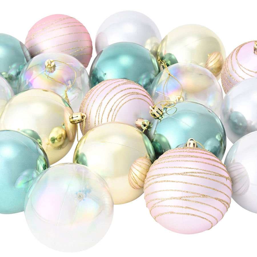 セットオーナメント 8cm 20個 マルチ