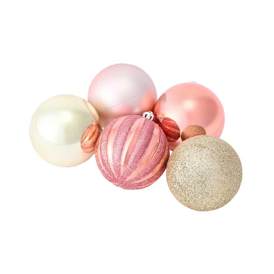 セットオーナメント 6cm 20個 ピンク