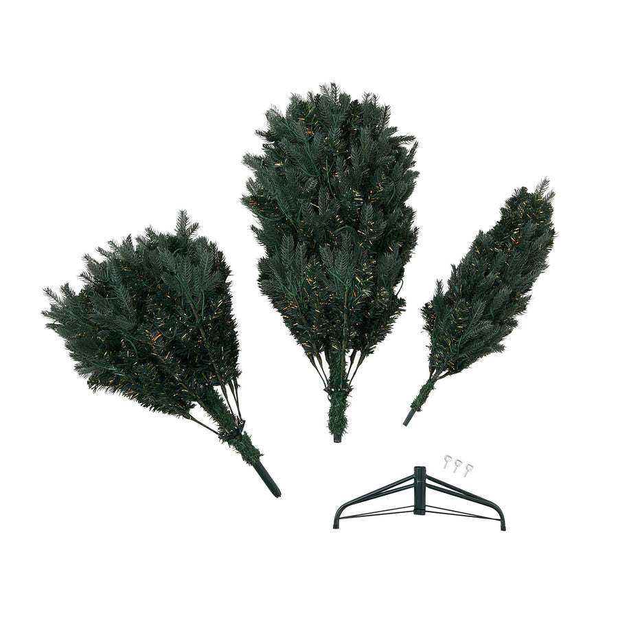 LED280球付き クリスマスツリー 180cm ダークグリーン