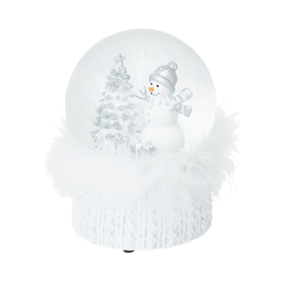 スノードーム スノーマン L ホワイト