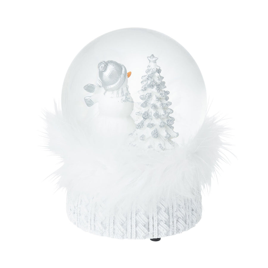 スノードーム スノーマン L ホワイト