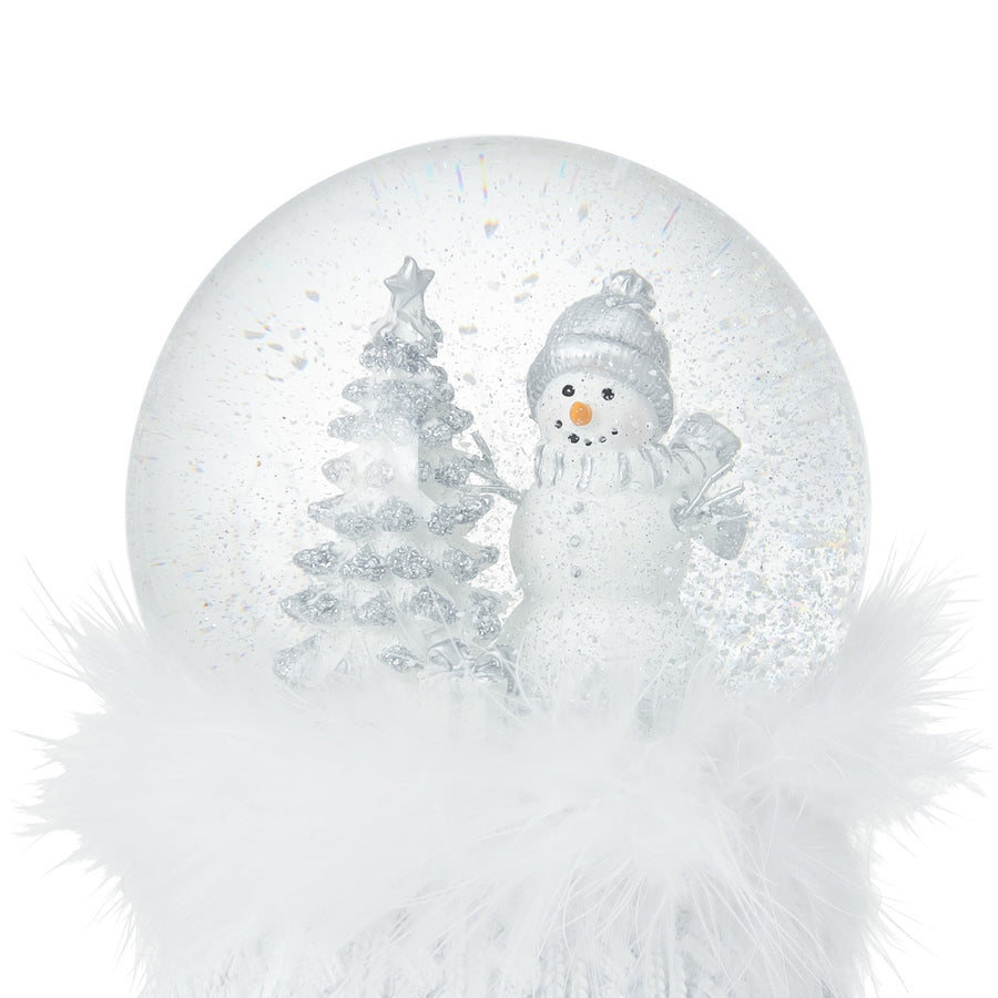スノードーム スノーマン L ホワイト