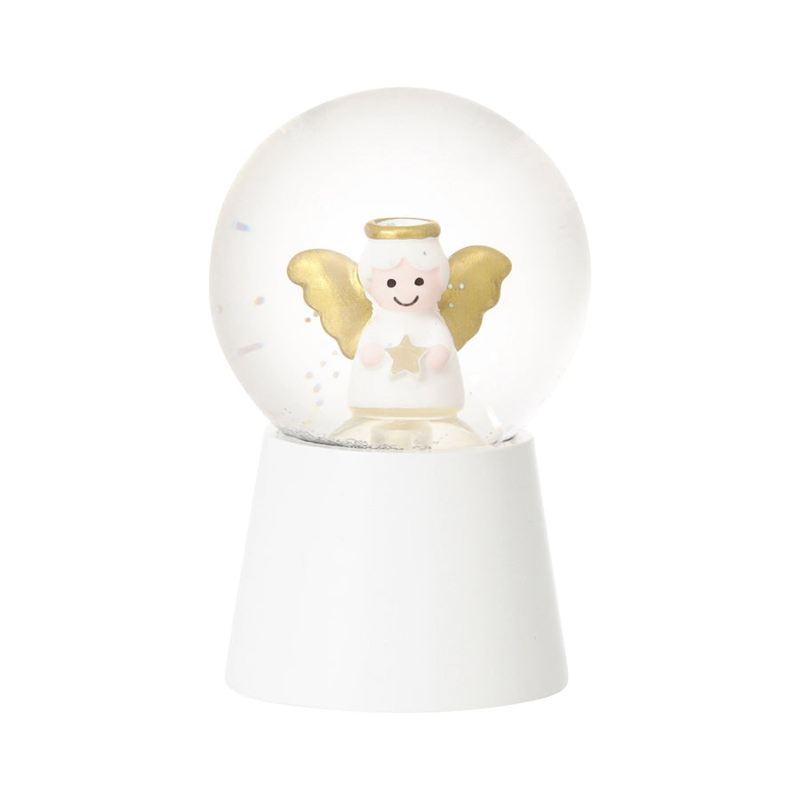 LED スノードーム エンジェル S ホワイト