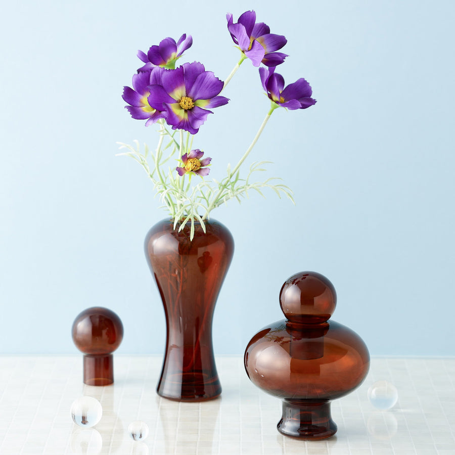 パフューム ボトル オブジェ S ブラウン