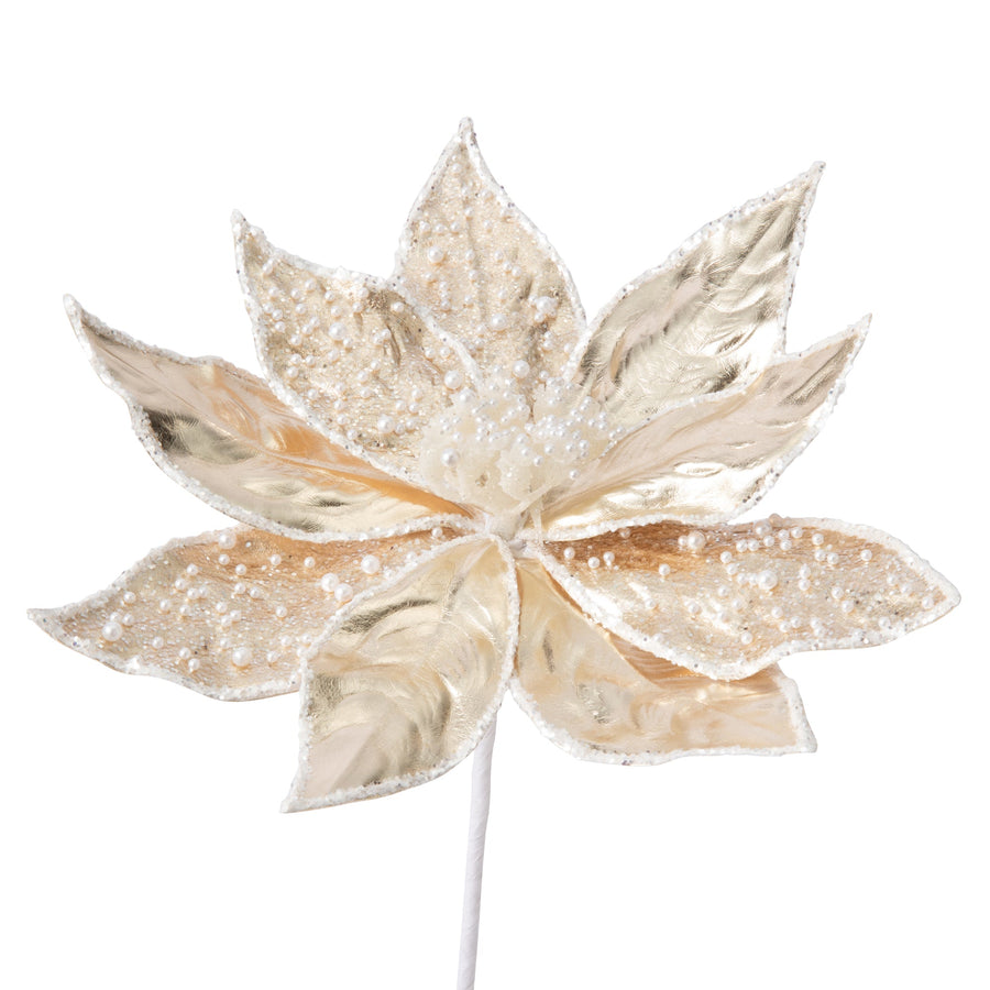 アートプランツ パール ポインセチア ゴールド