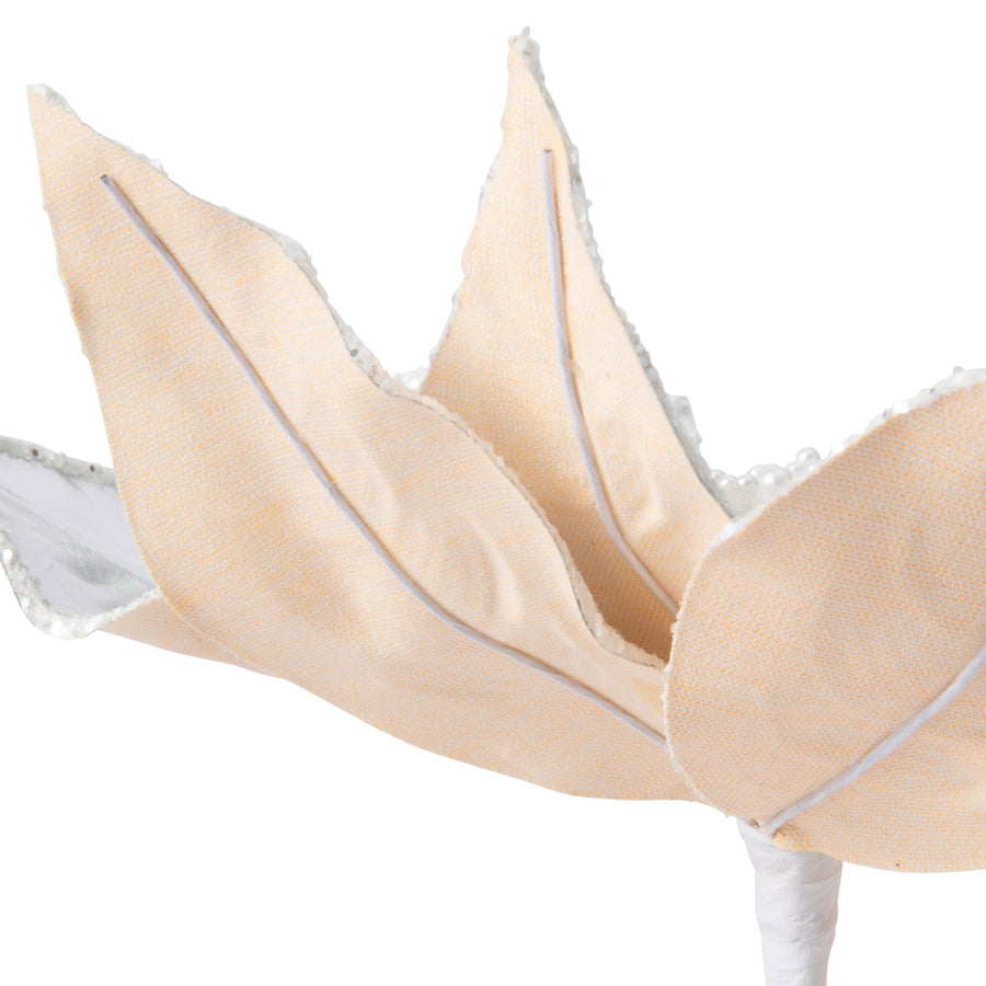 アートプランツ パール ポインセチア シルバー