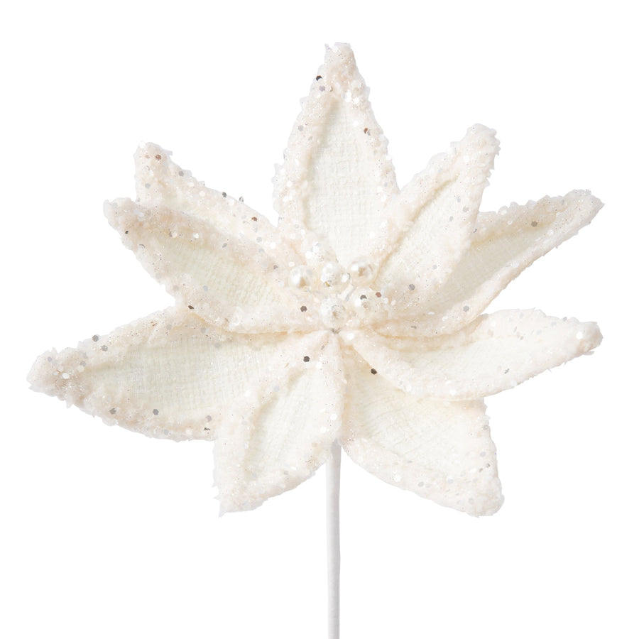 アートプランツ ツイード ポインセチア ホワイト