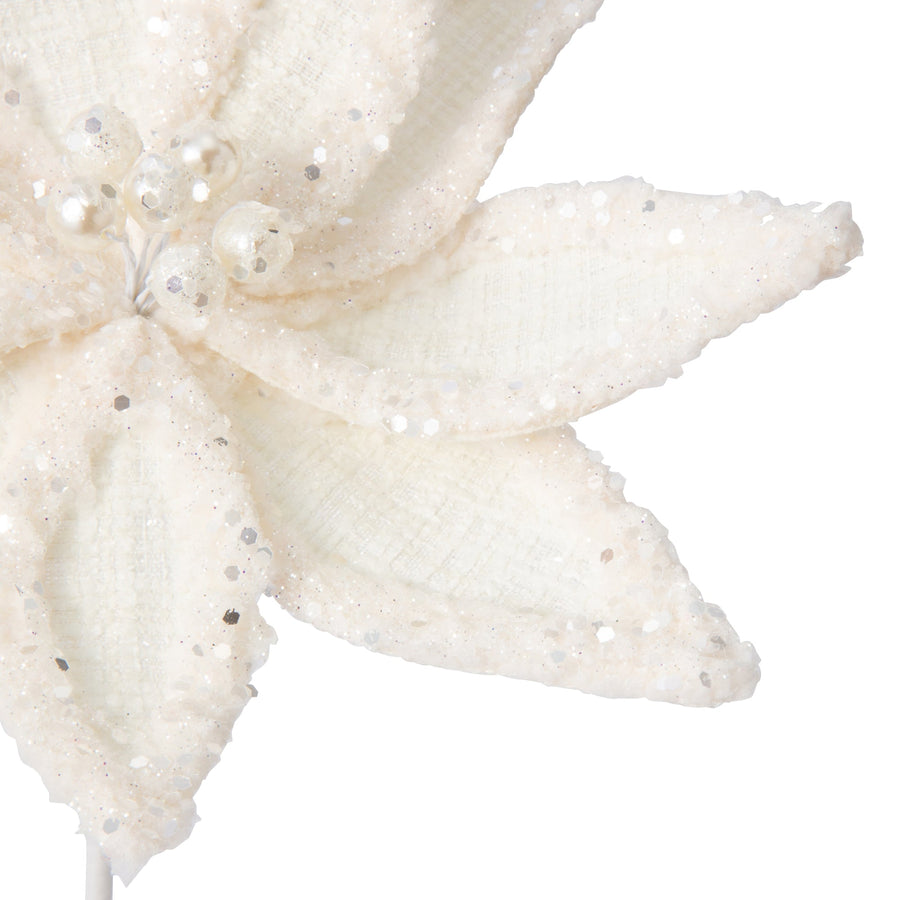 アートプランツ ツイード ポインセチア ホワイト