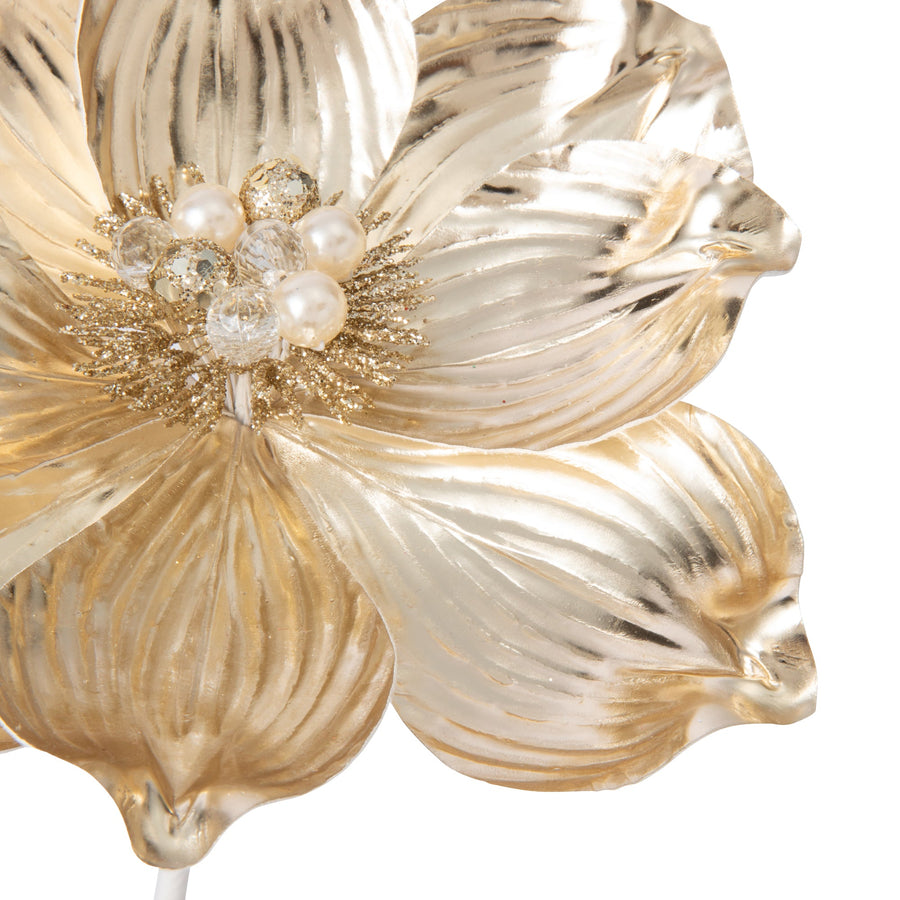 アートプランツ ビジュー フラワー ゴールド