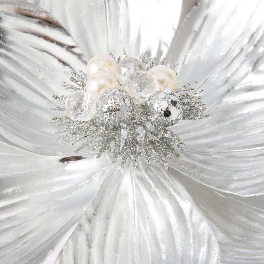 アートプランツ ビジュー フラワー シルバー