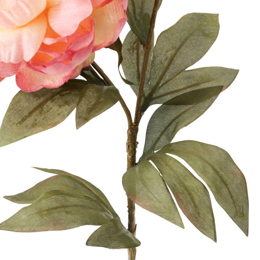 アートフラワー ピオニー M ライトピンク