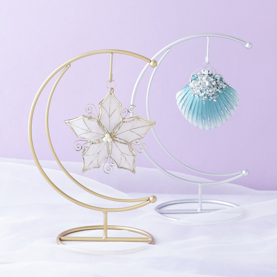 オーナメントフック ムーン シルバー