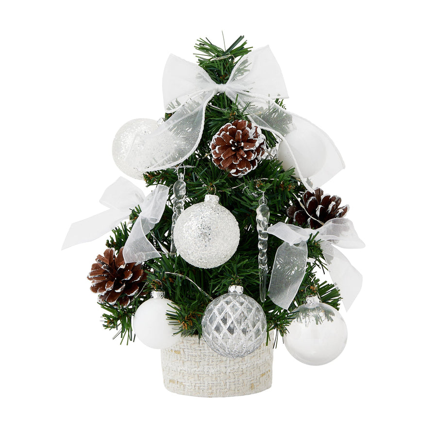 デスクトップツリー リボン ホワイト