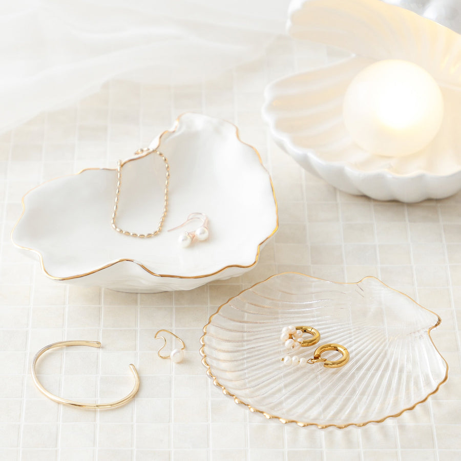 シェル アクセサリートレイ ホワイト