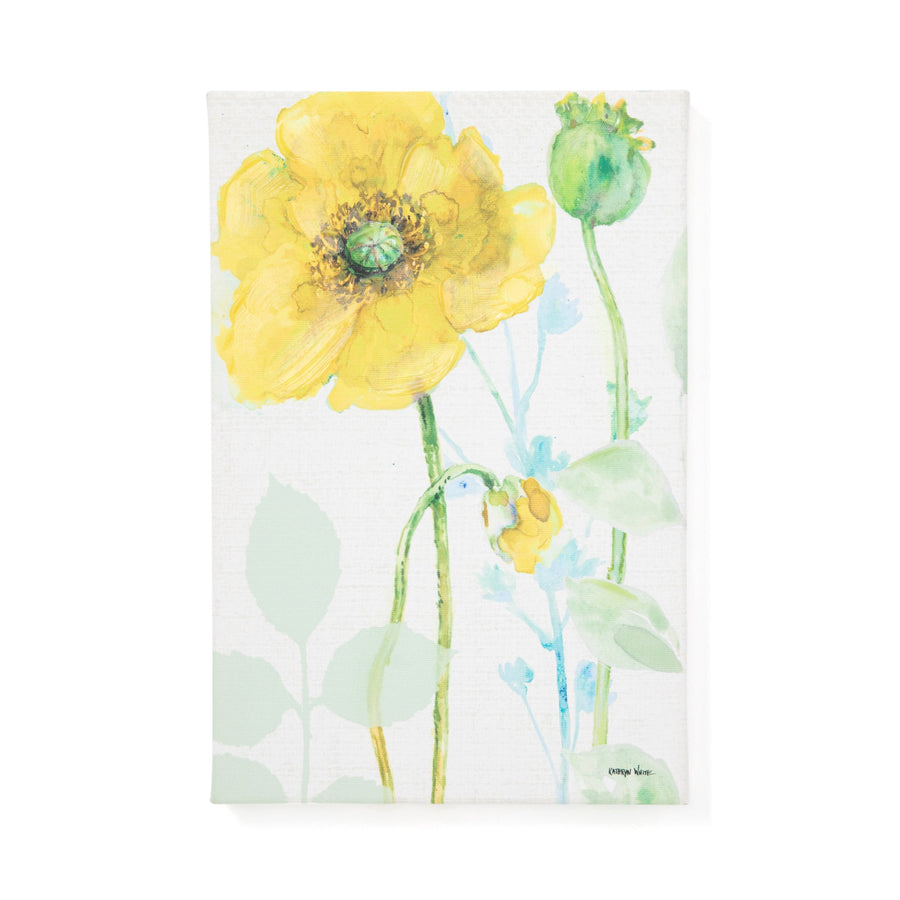 Art Board Drawing Poppy Yellow