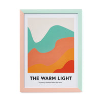 Francfranc(フランフラン) バイカラー アートボード オレンジ