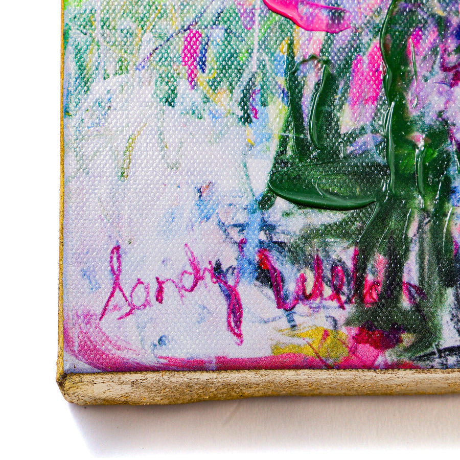 ペインティング アートボード フラワー S