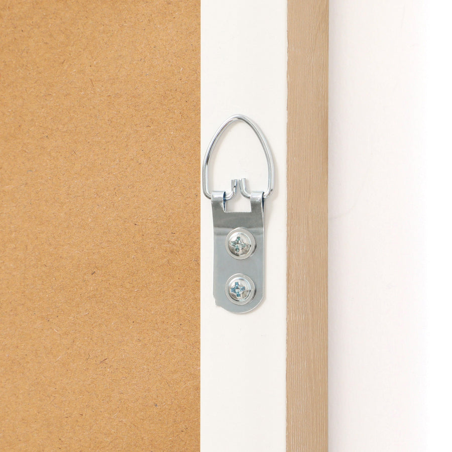 ホワイト ボタニカル アートボード A