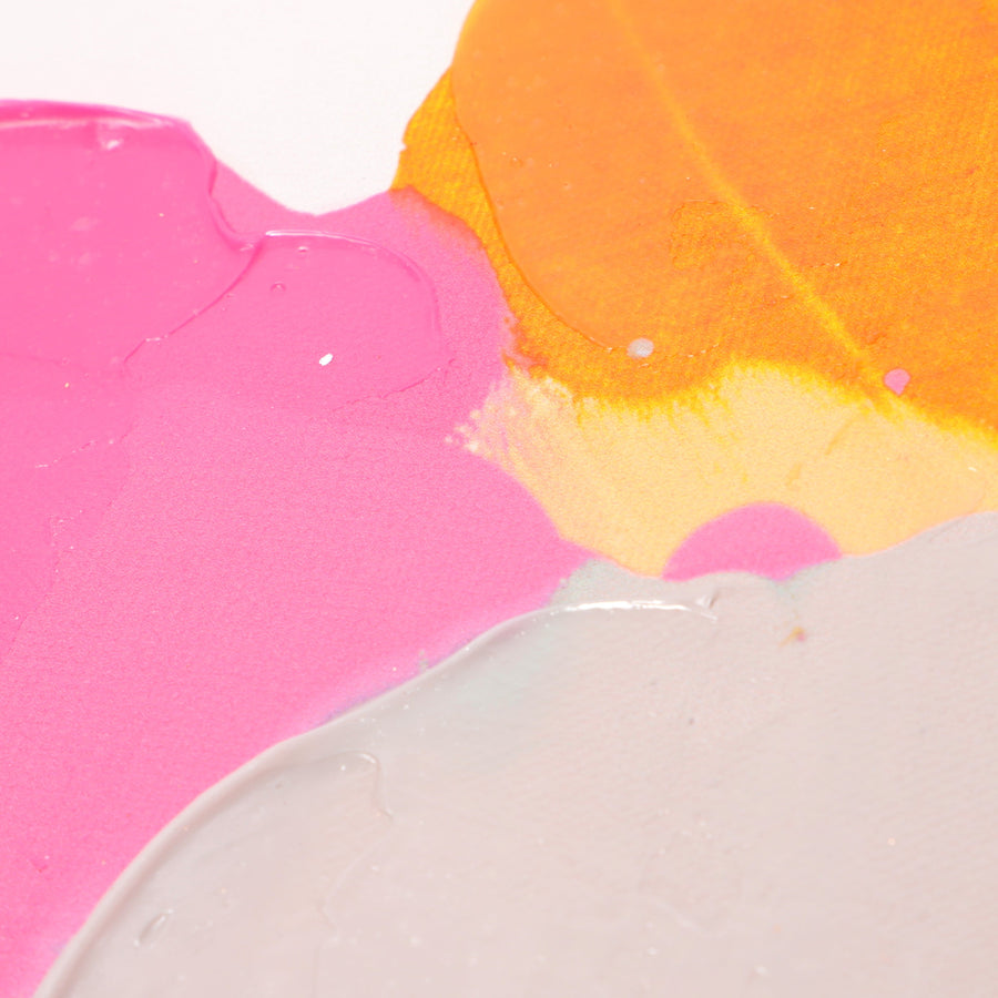 ペインティング アートボード カラー L オレンジ