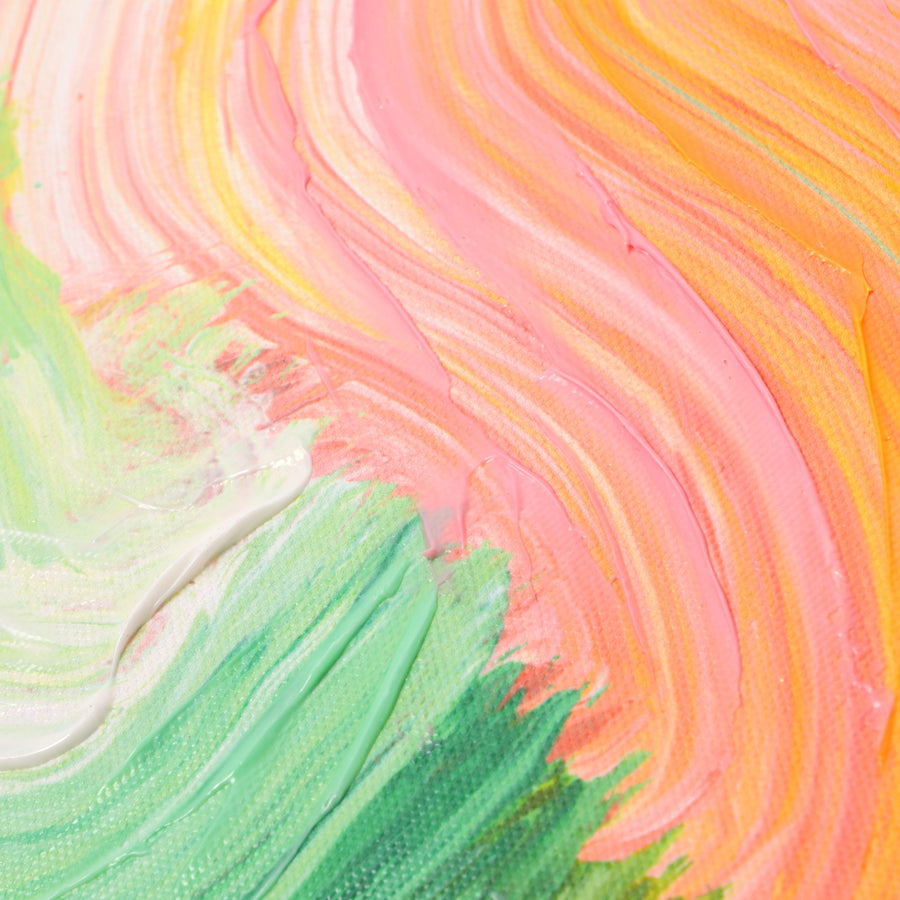 ペインティング アートボード ウェーブ M グリーン