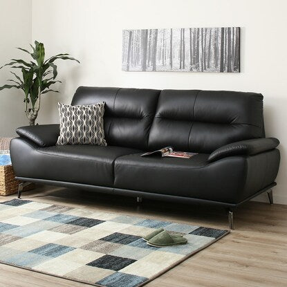 3-seater sofa (Furio KD BK)