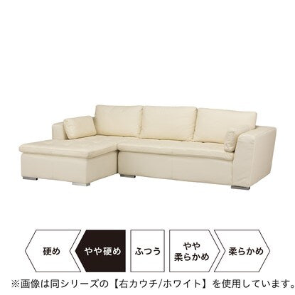 Couch sofa (Double Line 3LC White leather)