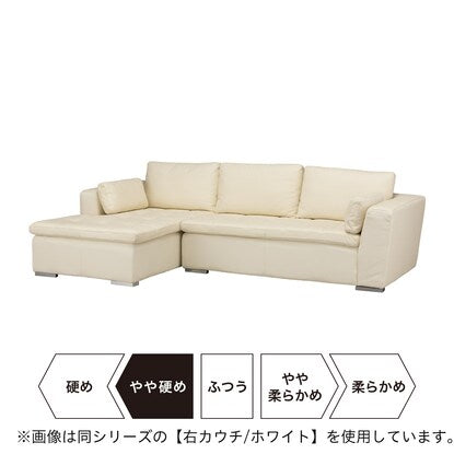 Couch sofa (Double Line 3RC White leather)