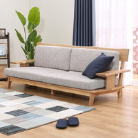 ニトリ(NITORI) 3人掛け布張りソファ（アカツキ NA） - MIRUMU