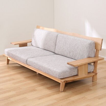 3-seater fabric sofa (Akatsuki NA)