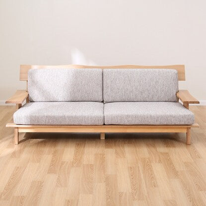 3-seater fabric sofa (Akatsuki NA)