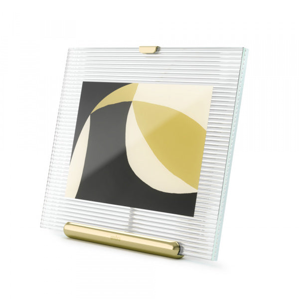 Flute Photo Frame 4x6, Postcard 5x7 (2L size), Brass