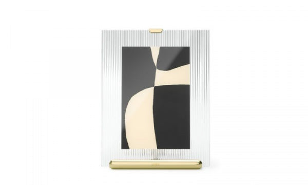 Flute Photo Frame 4x6, Postcard 5x7 (2L size), Brass
