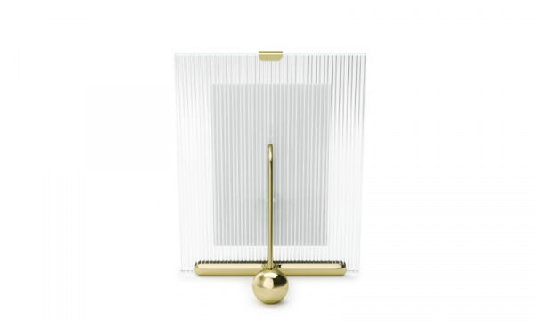 Flute Photo Frame 4x6, Postcard 5x7 (2L size), Brass