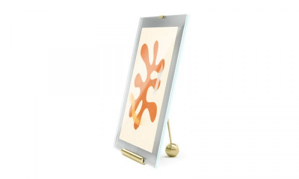 Flute Photo Frame 8x10 Brass