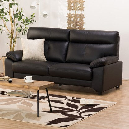 3-seater sofa (Luce 2LT KD BK)