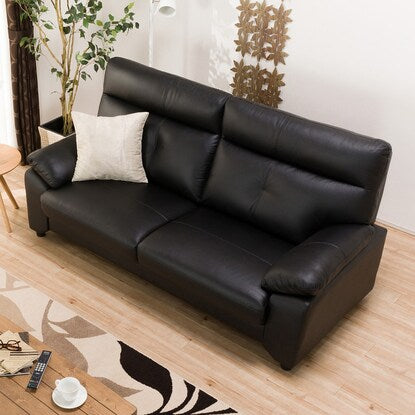 3-seater sofa (Luce 2LT KD BK)