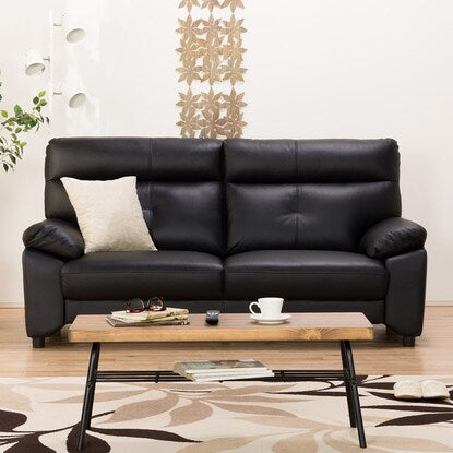 3-seater sofa (Luce 2LT KD BK)