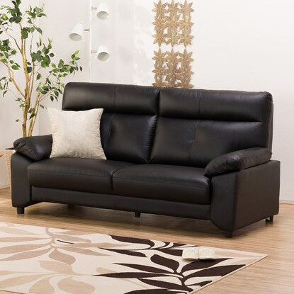 3-seater sofa (Luce 2LT KD BK)