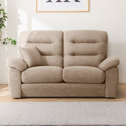 2-seater fabric sofa (N Pocket A12 H-LO DR-BE)