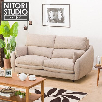 3-seater fabric sofa (N Pocket A9H DR-BE)