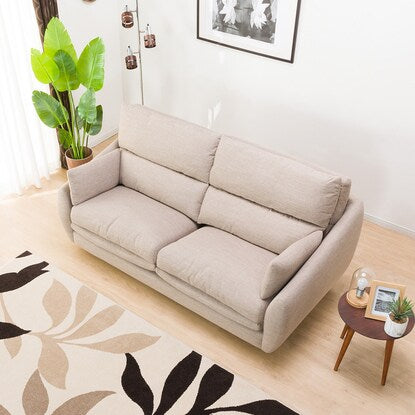 3-seater fabric sofa (N Pocket A9H DR-BE)