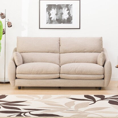 3-seater fabric sofa (N Pocket A9H DR-BE)