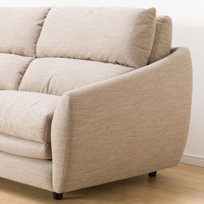 3-seater fabric sofa (N Pocket A9H DR-BE)