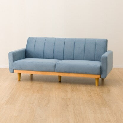 3-seater upholstered sofa (HM03S BL)