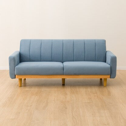 3-seater upholstered sofa (HM03S BL)