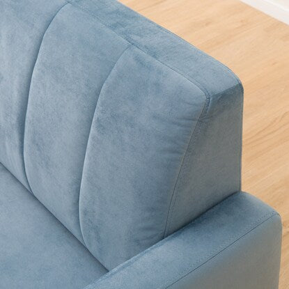 3-seater upholstered sofa (HM03S BL)